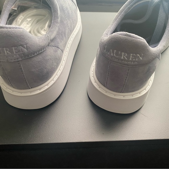 Ralph Lauren Light Blue Women's Sneakers - Picture 6 of 6